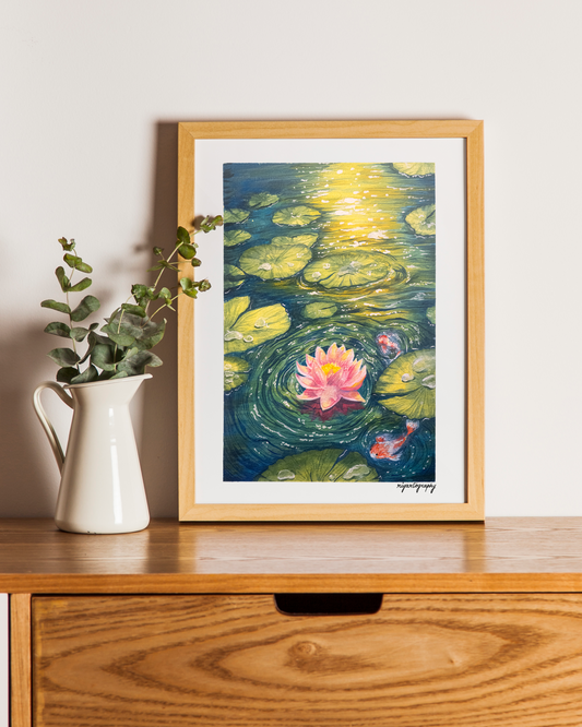 Shantiniketan Lotus Pond