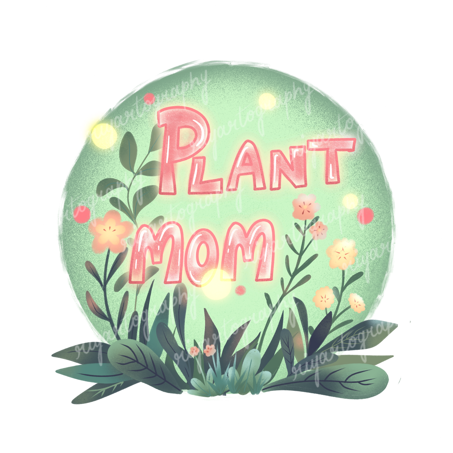 Plant Mom - Sticker