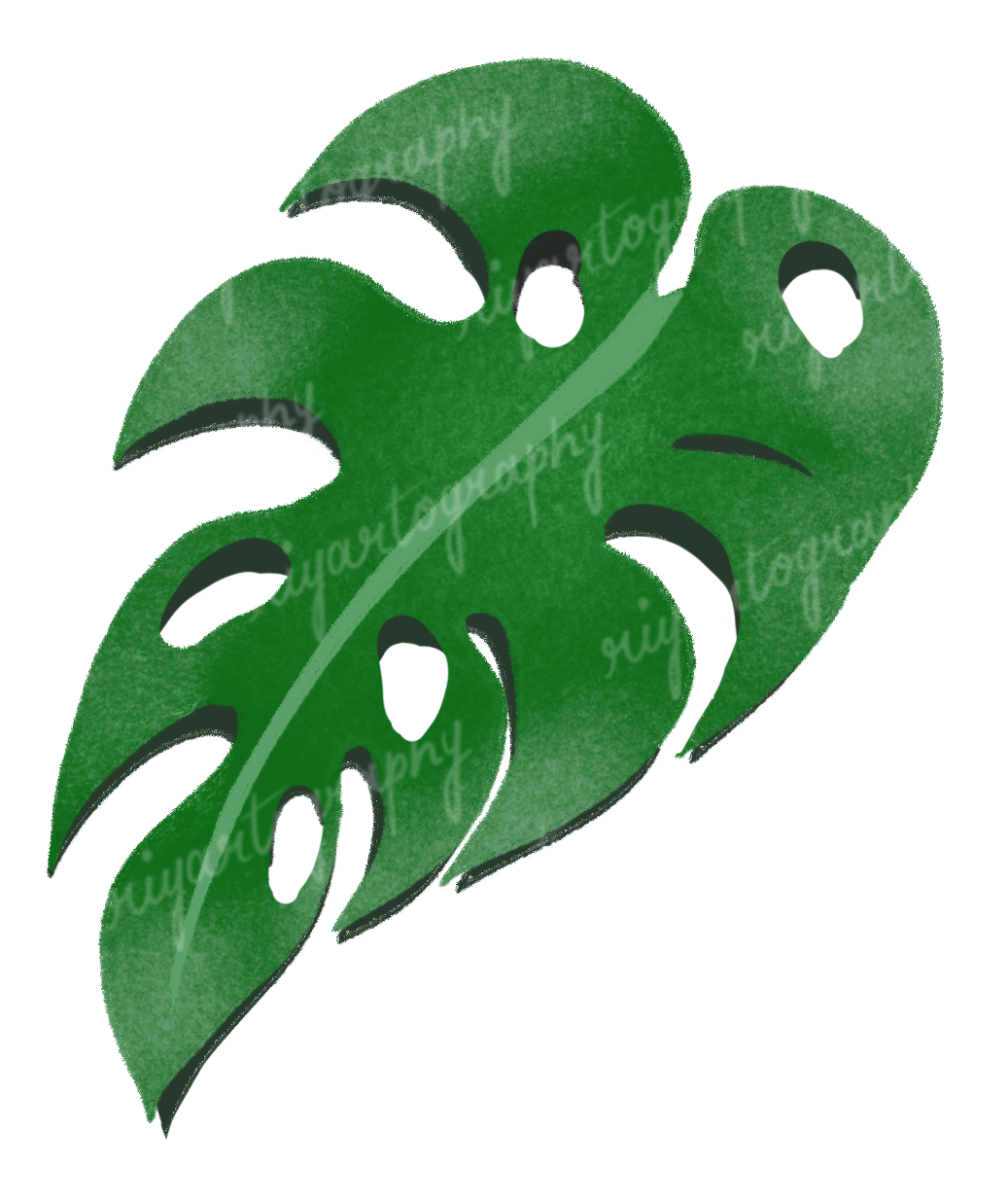 Monstera A - Sticker