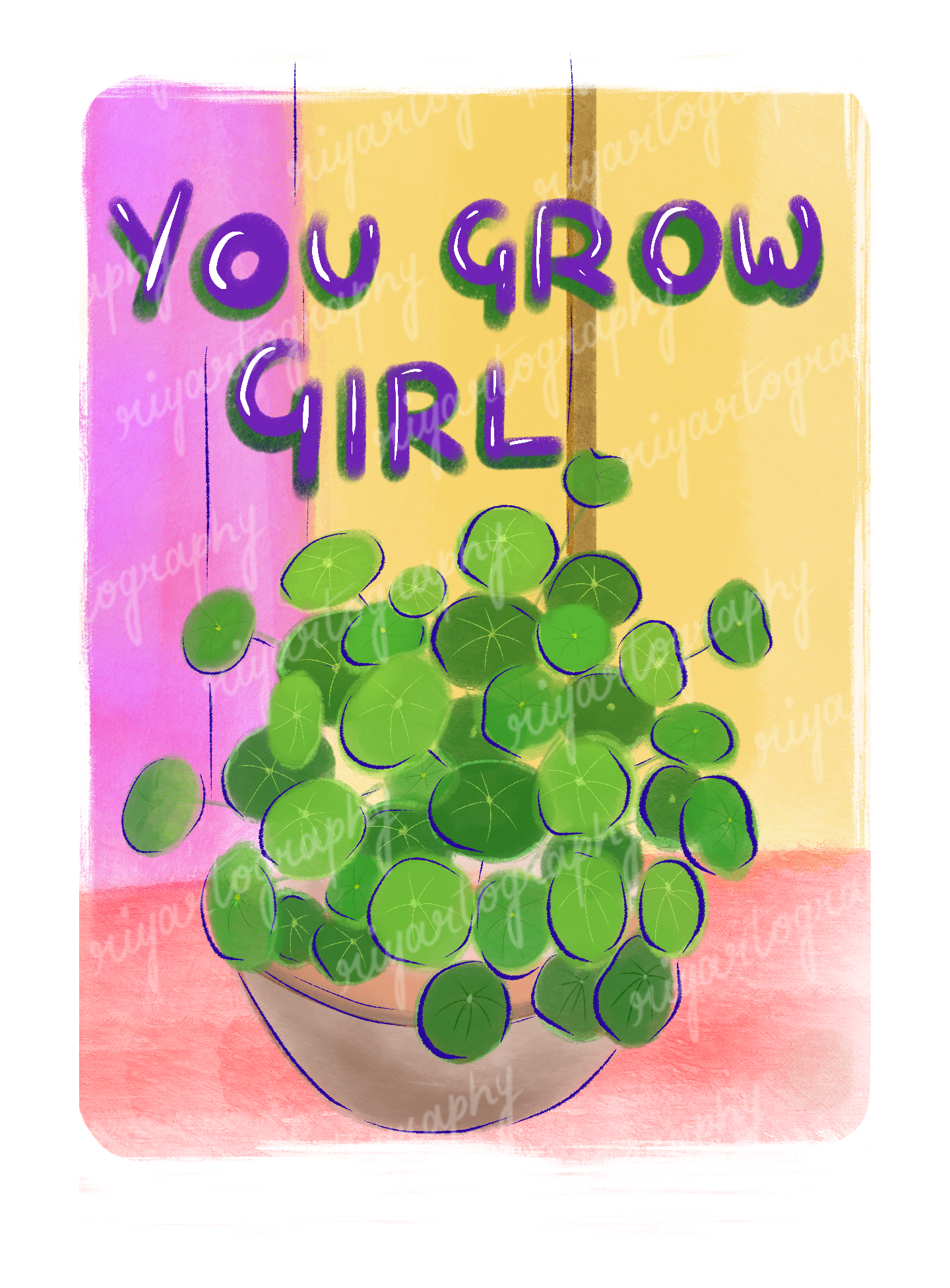 You Grow Girl - Sticker