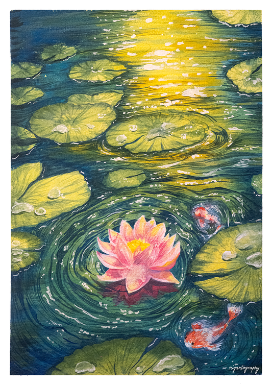 Shantiniketan Lotus Pond