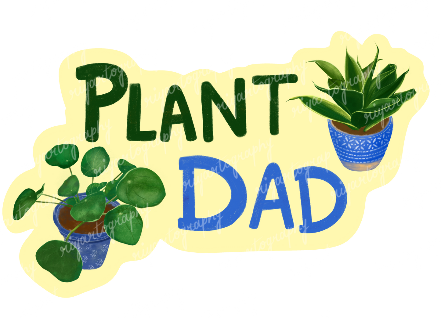 Plant Dad - Sticker