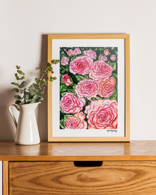 Water Color Roses